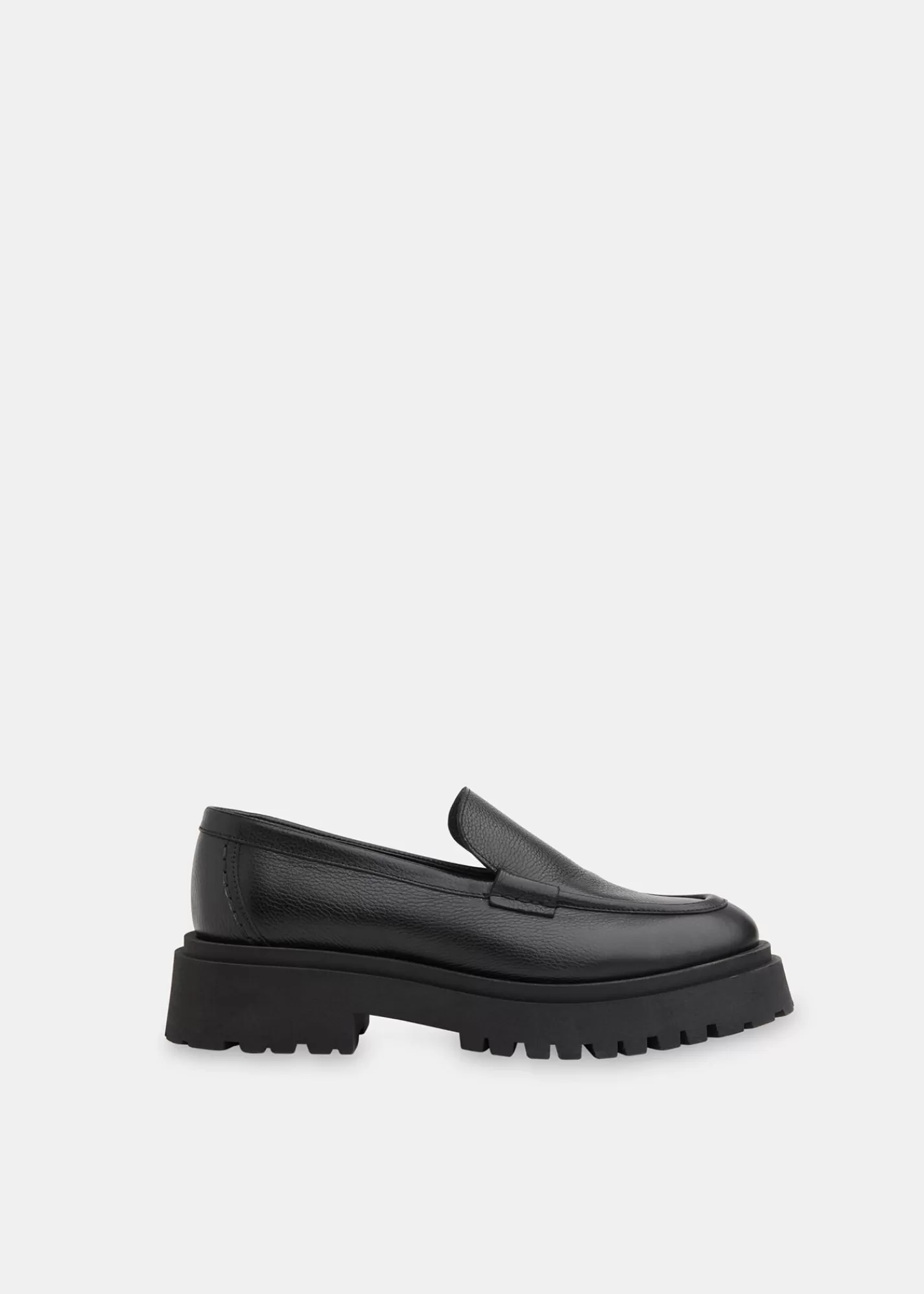 Whistles Flat Shoes | Leather*Aerton Chunky Loafer Black