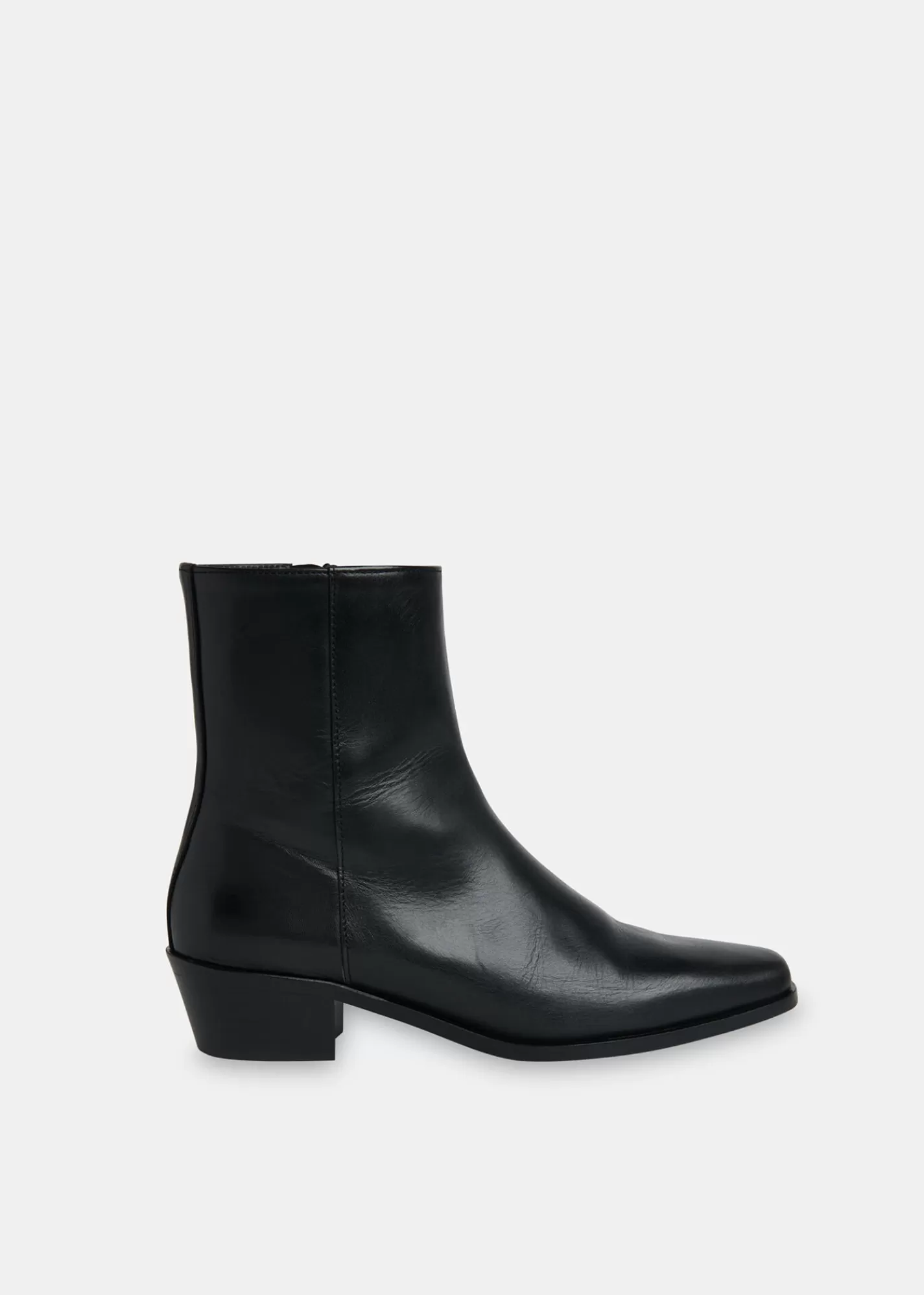 Whistles Boots | Leather*Kara Ankle Boot Black