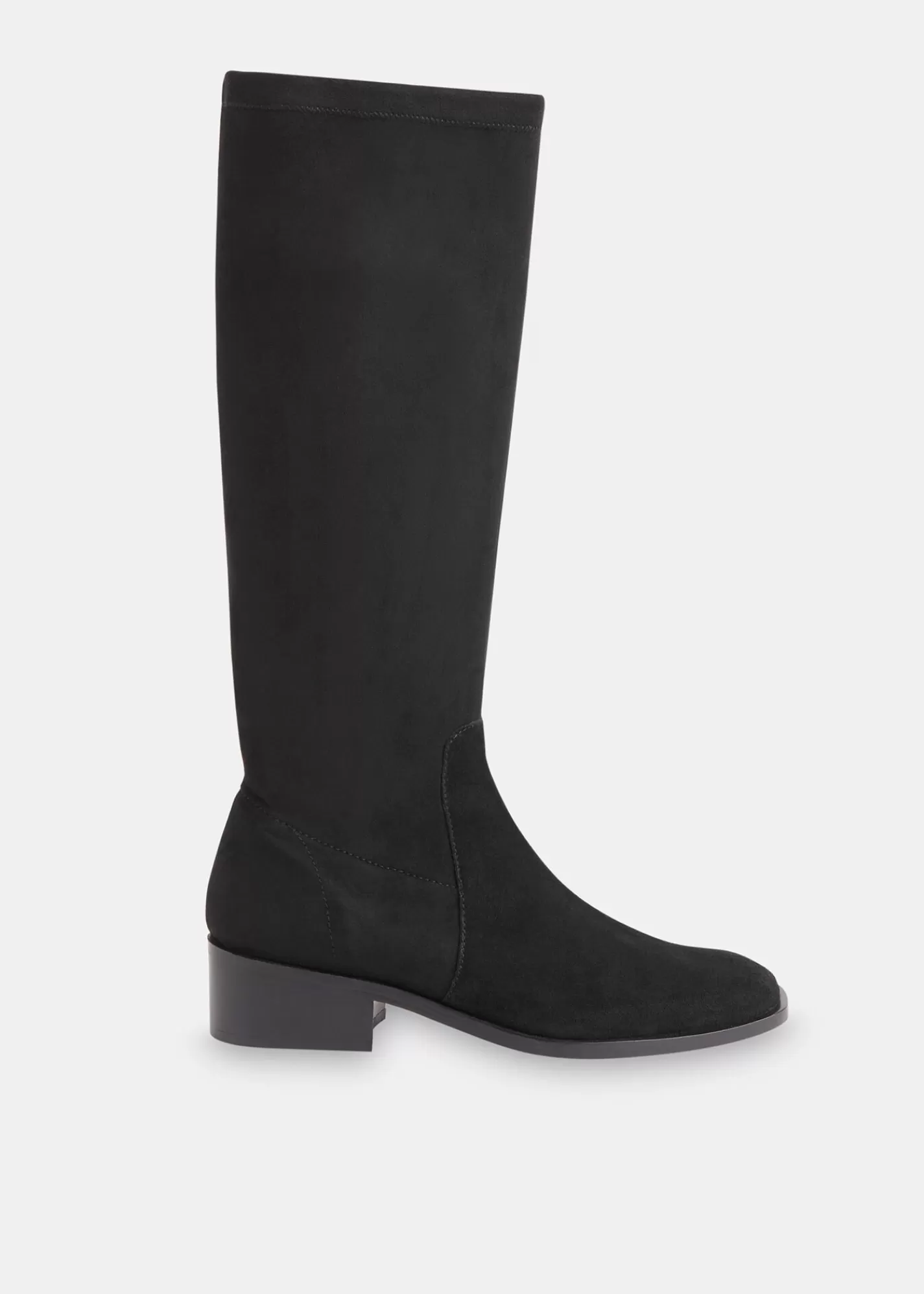 Whistles Boots*Lisi Stretch Knee High Boot Black