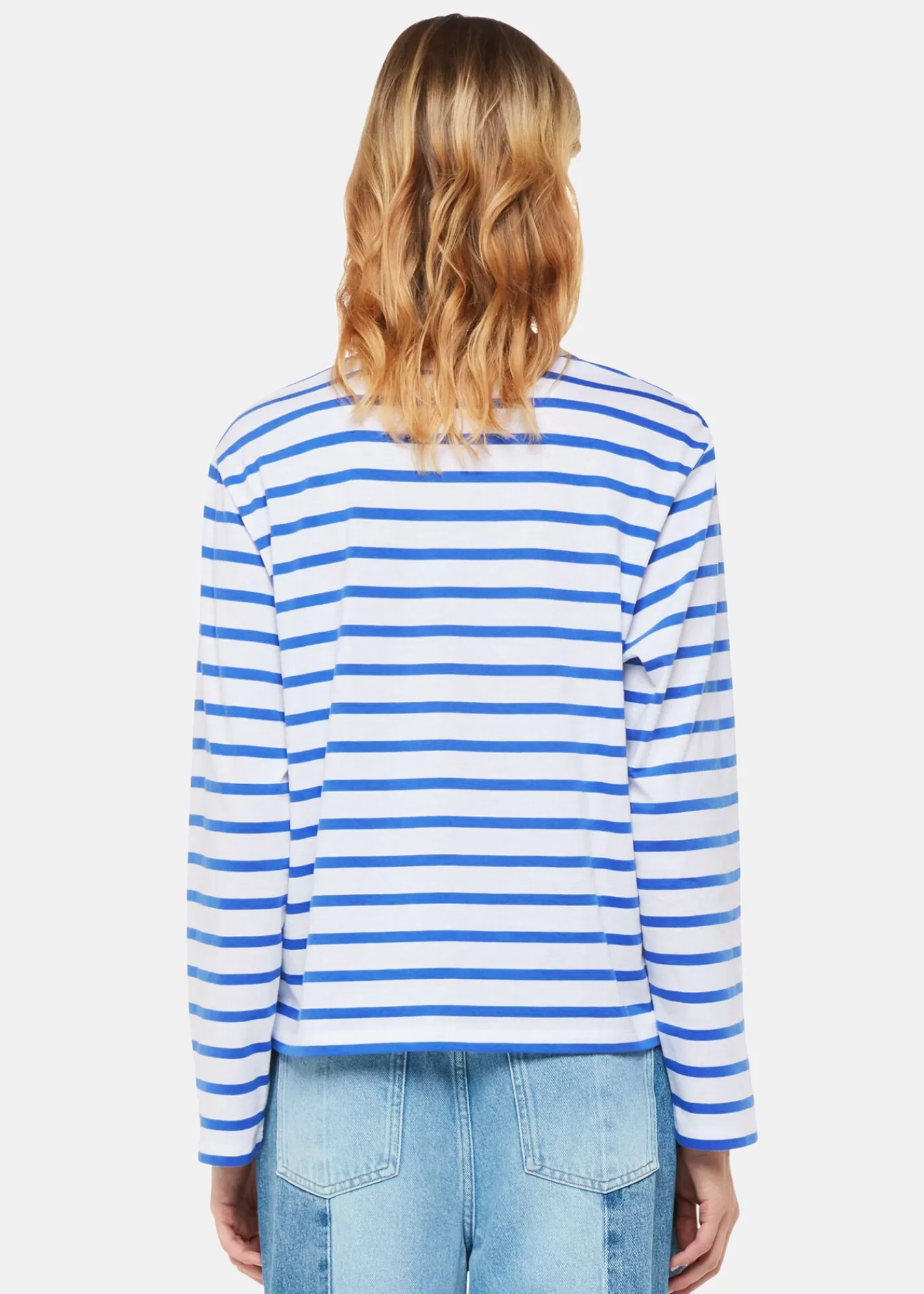 Whistles T-Shirts | Tops*Blue Stripe Cotton Top Blue/Multi