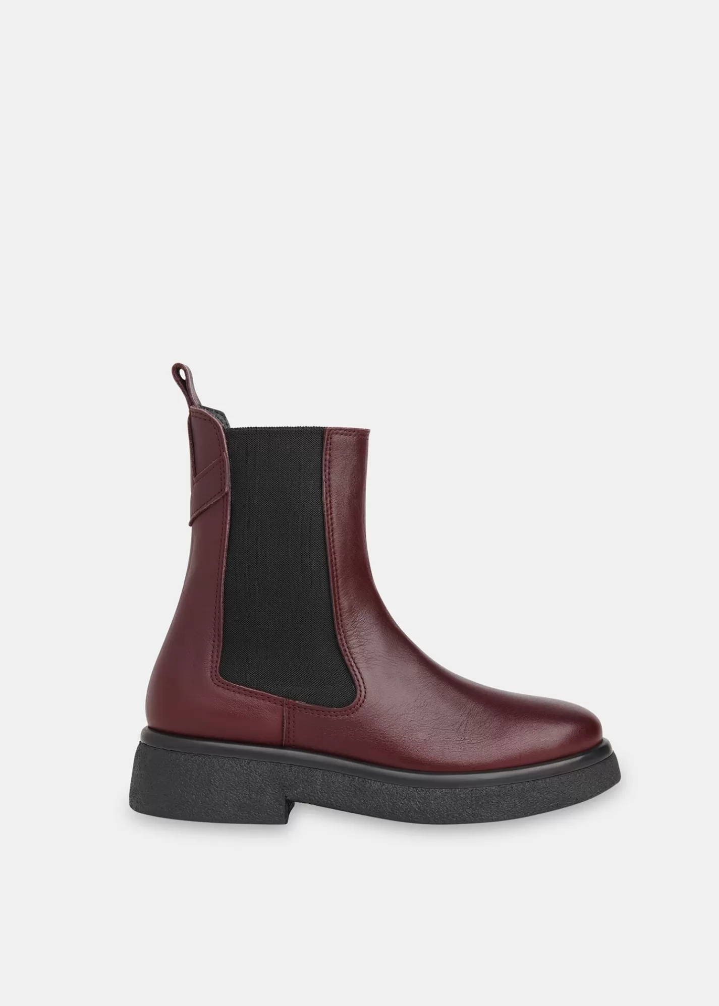 Whistles Boots*Aelin Chelsea Boot Burgundy