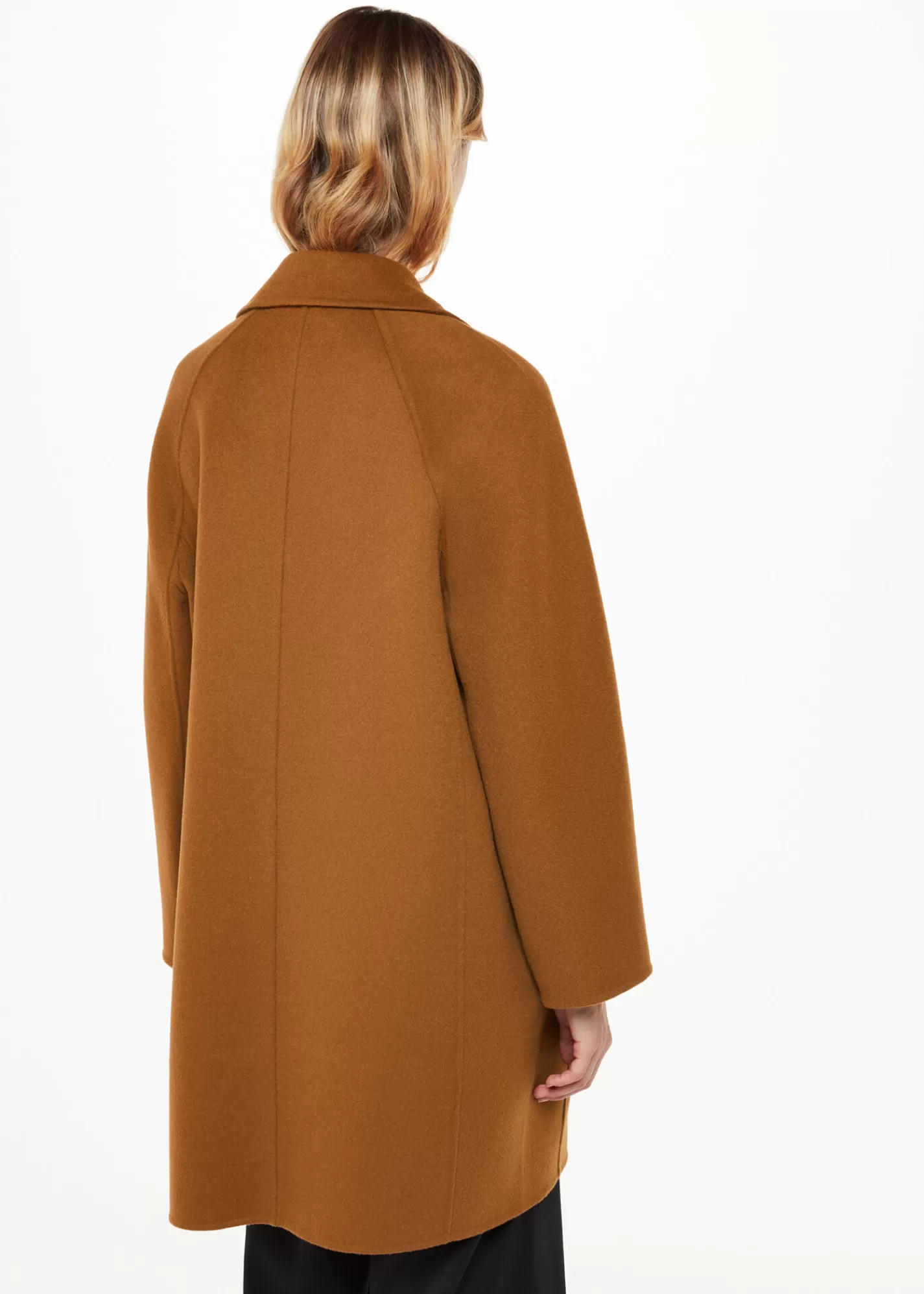 Whistles Coats & Jackets*Julia Wool Double Faced Coat Camel