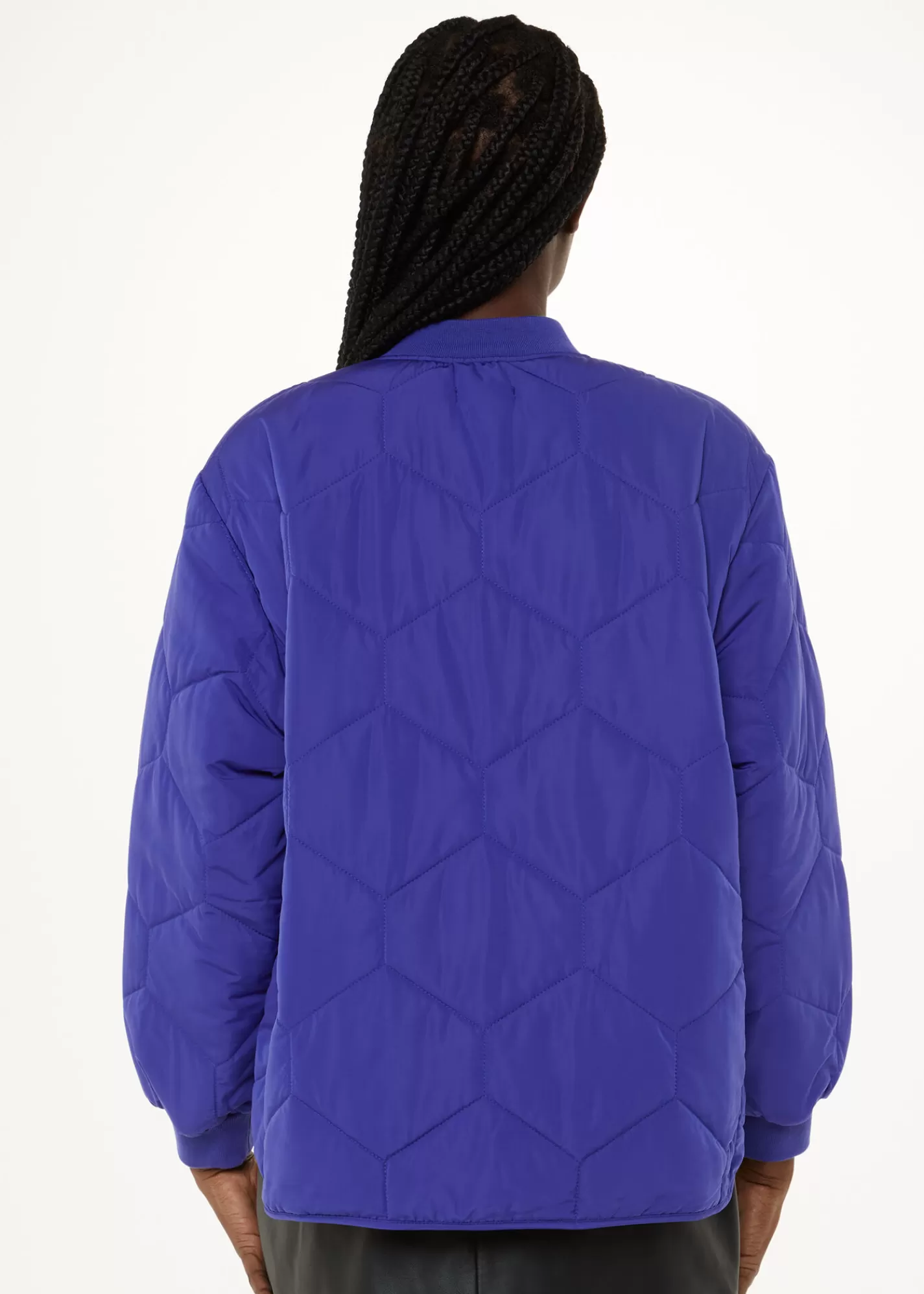 Whistles Coats & Jackets*Cobalt Blue Ida Short Quilted Coat CobaltBlue