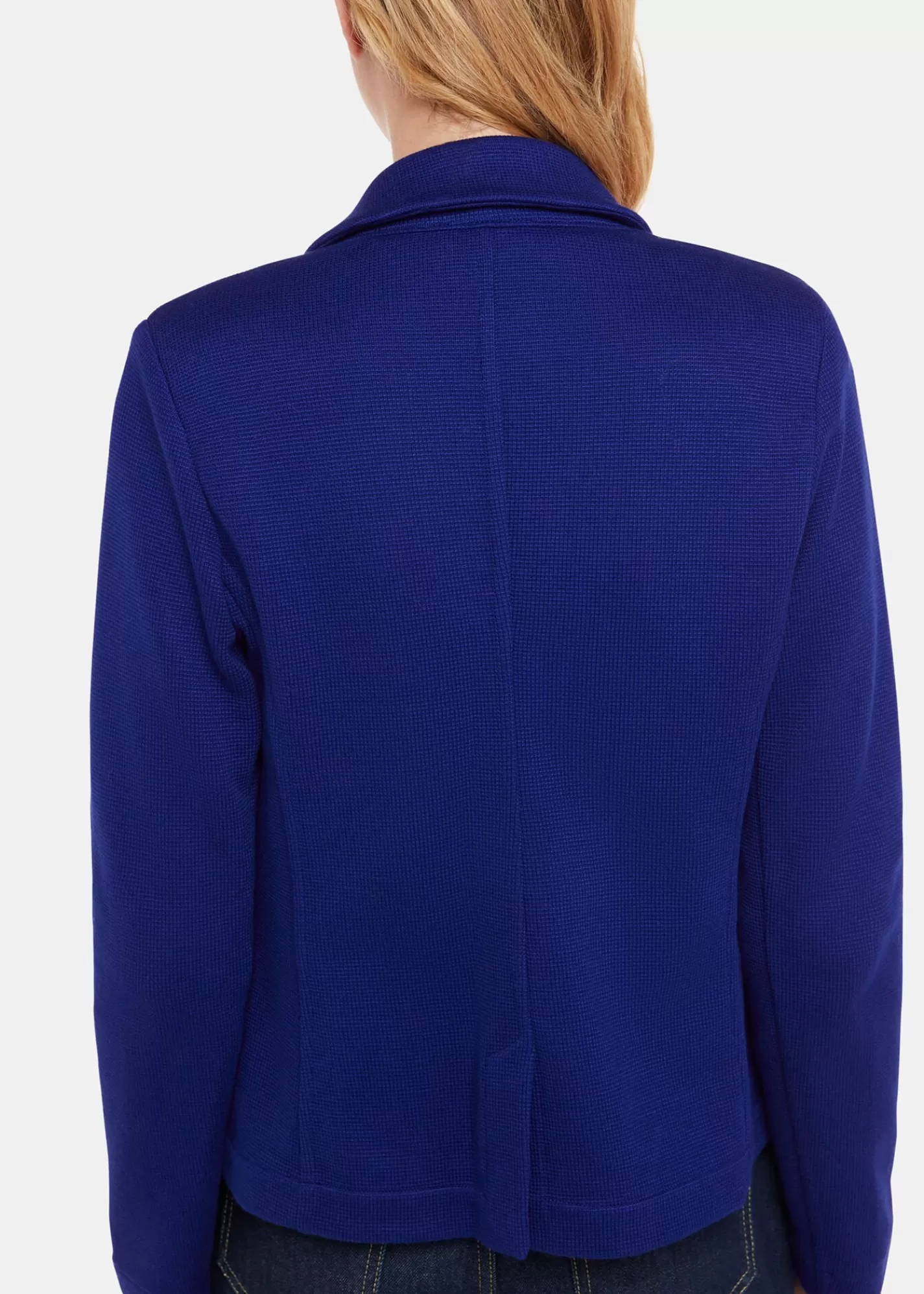 Whistles Tailoring | Coats & Jackets*Cobalt Blue Slim Jersey Jacket CobaltBlue