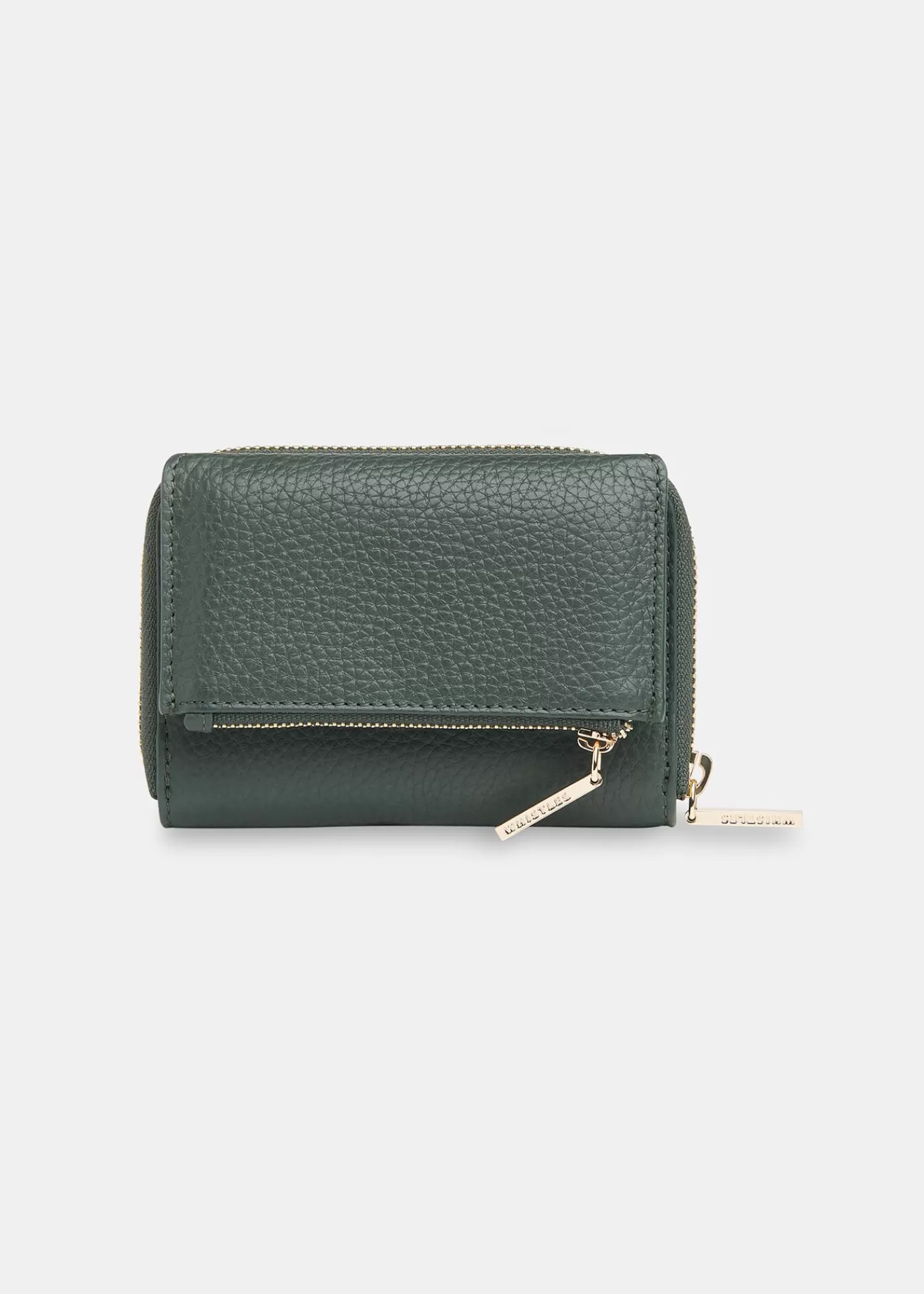 Whistles Wallets & Cardholders*Dark Green Bibi Zip Purse DarkGreen