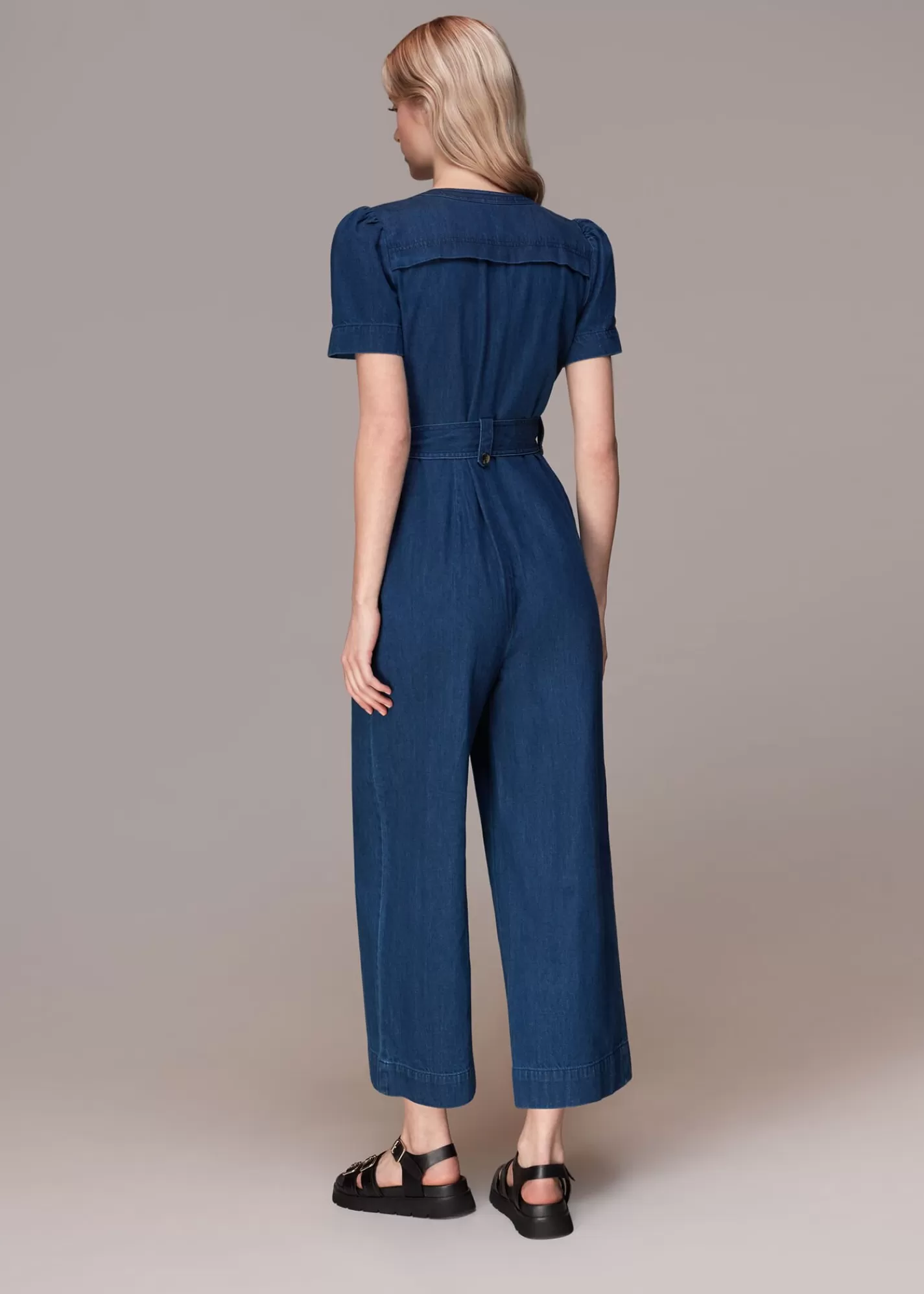 Whistles Jumpsuits*Alana Jumpsuit Denim