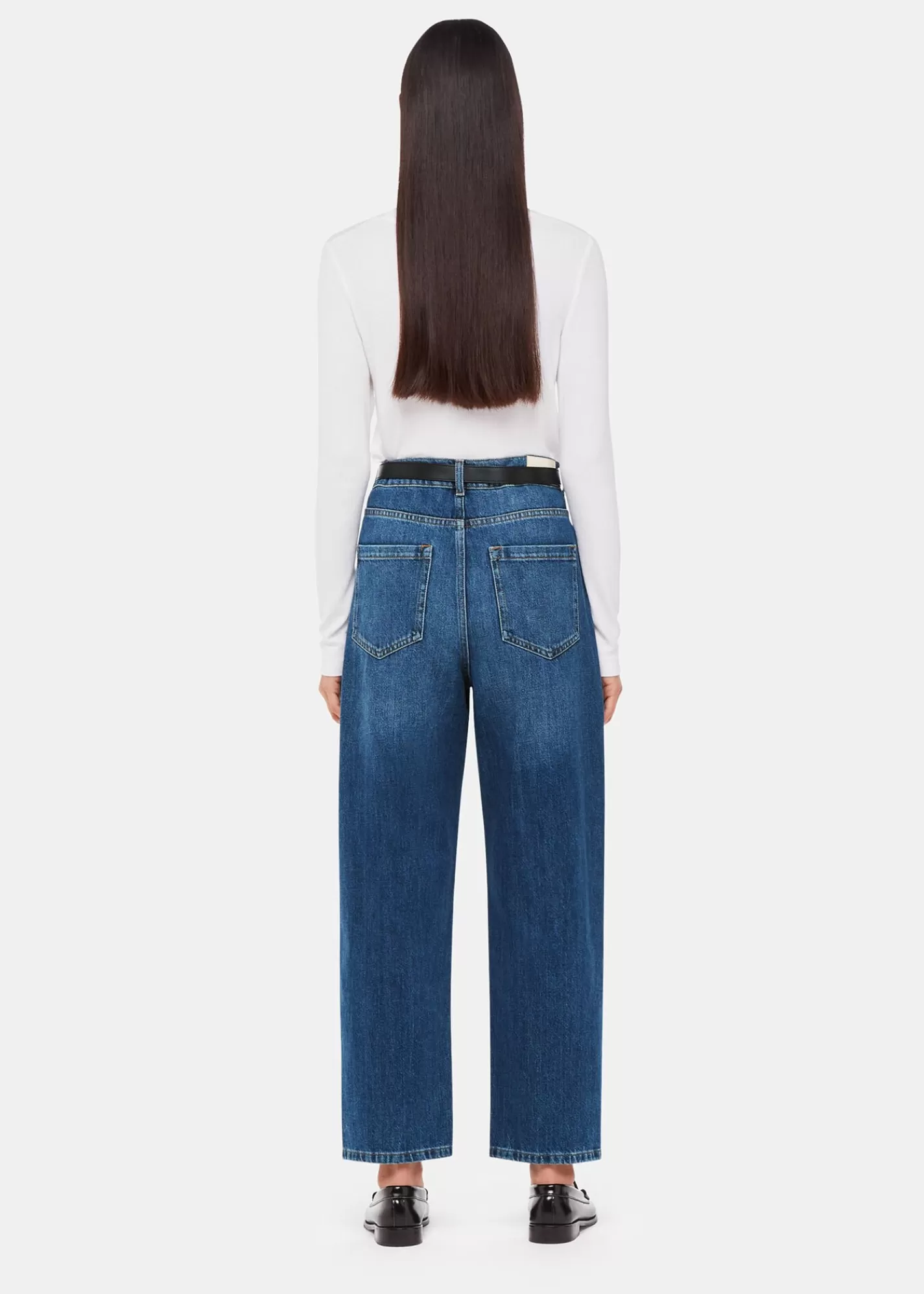 Whistles Jeans | Trousers*Authentic Barrel Leg Jean Denim