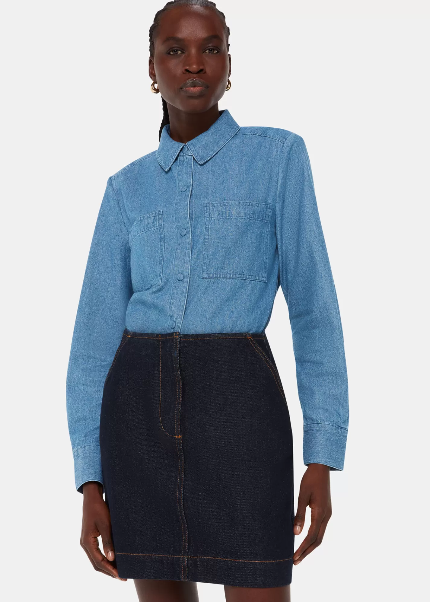 Whistles Shirts & Blouses | Tops*Hailey Shirt Denim