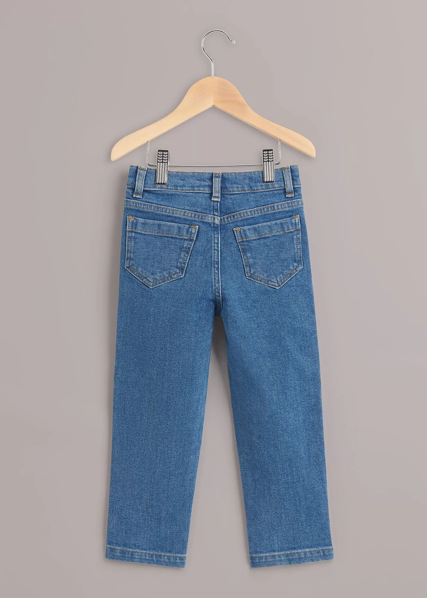 Whistles Bottoms*Stretch Barrel Leg Jean Denim