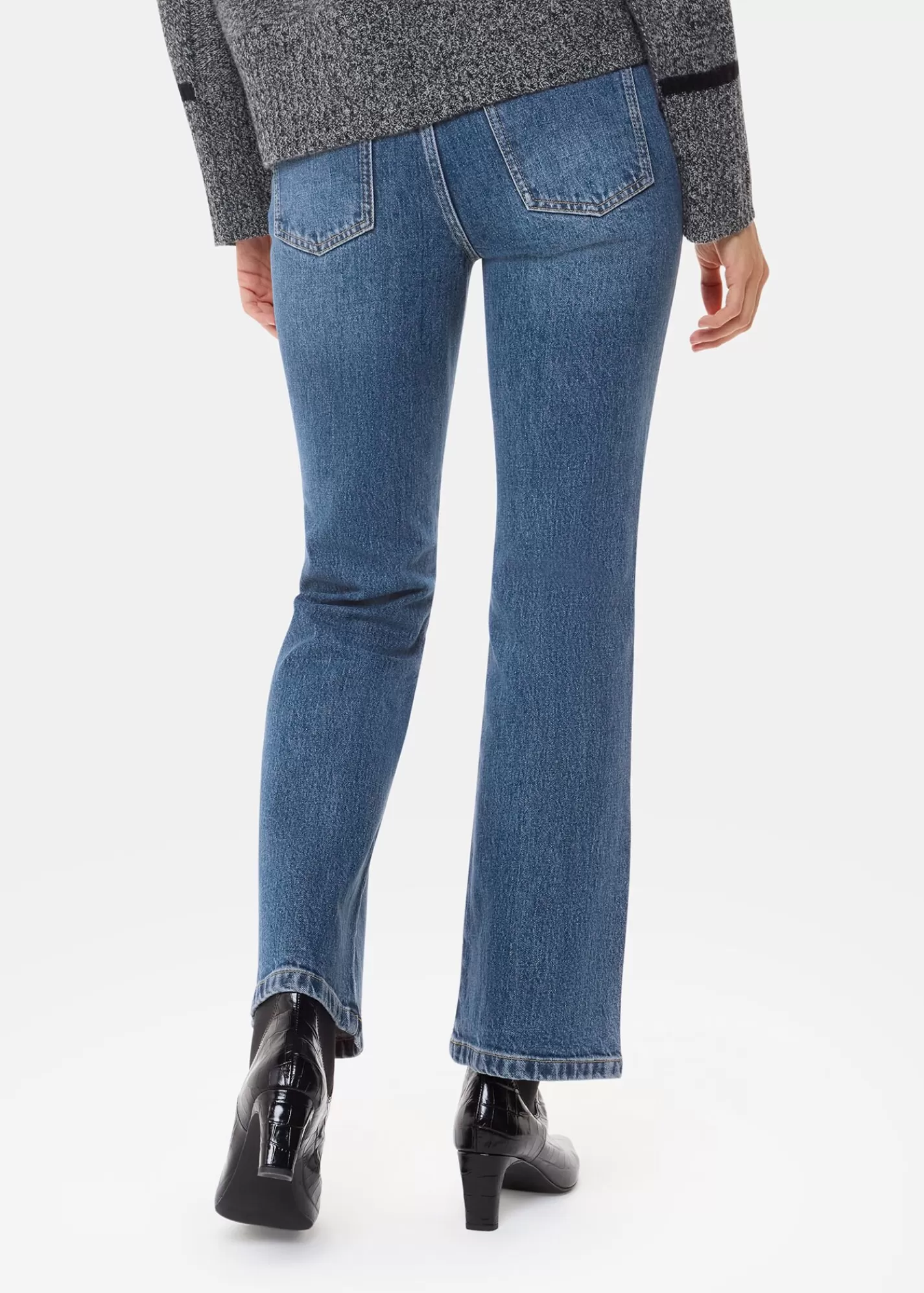 Whistles Jeans*Stretch Bootcut Jean Denim