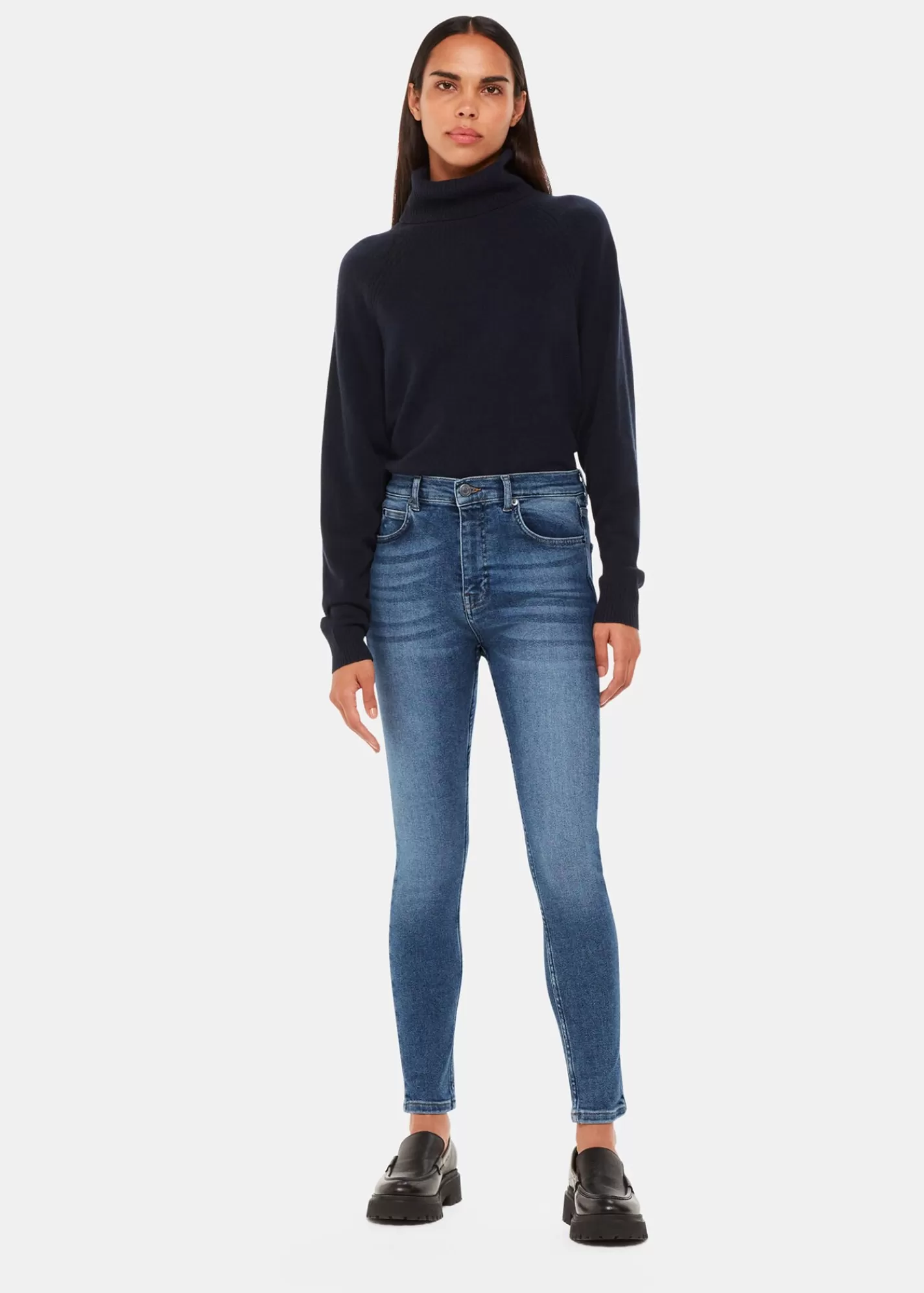 Whistles Jeans | Trousers*Stretch Sculpted Skinny Jean Denim