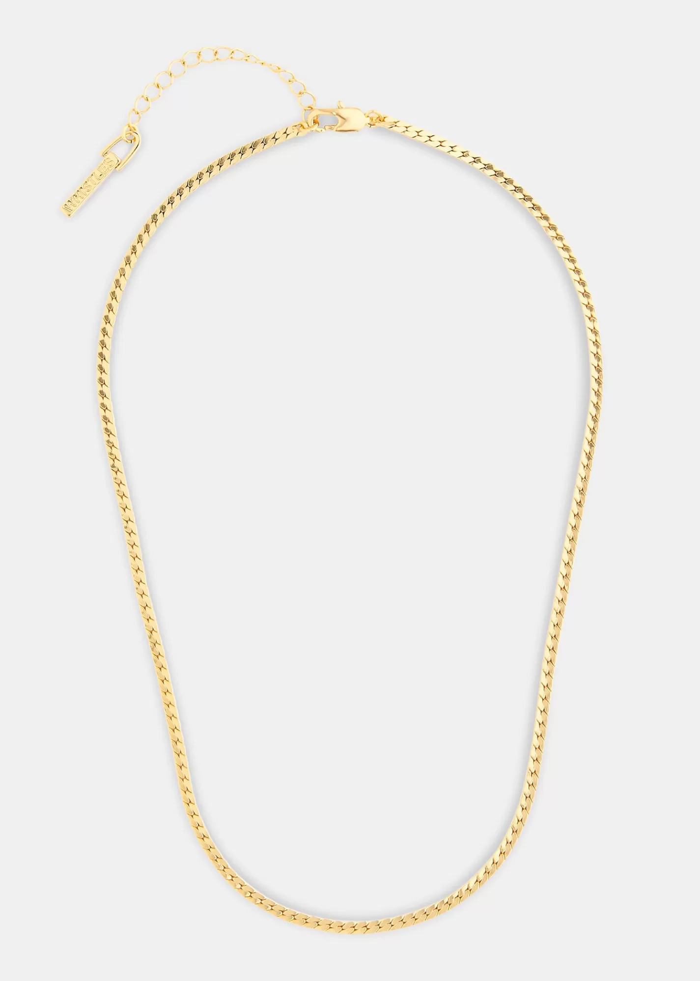 Whistles Jewellery*Classic Snake Chain Necklace Gold