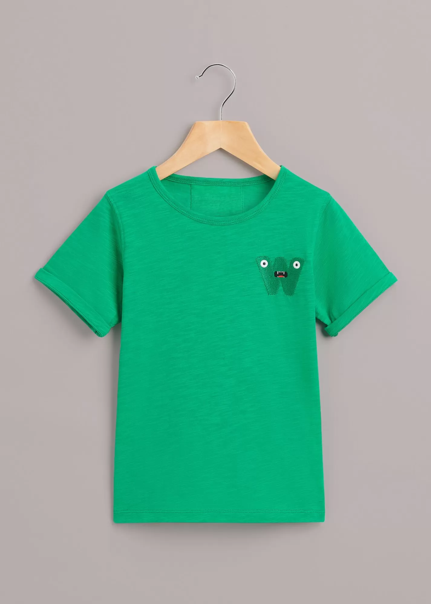 Whistles T-Shirts | Tops*Monster Embroidered T Shirt Green