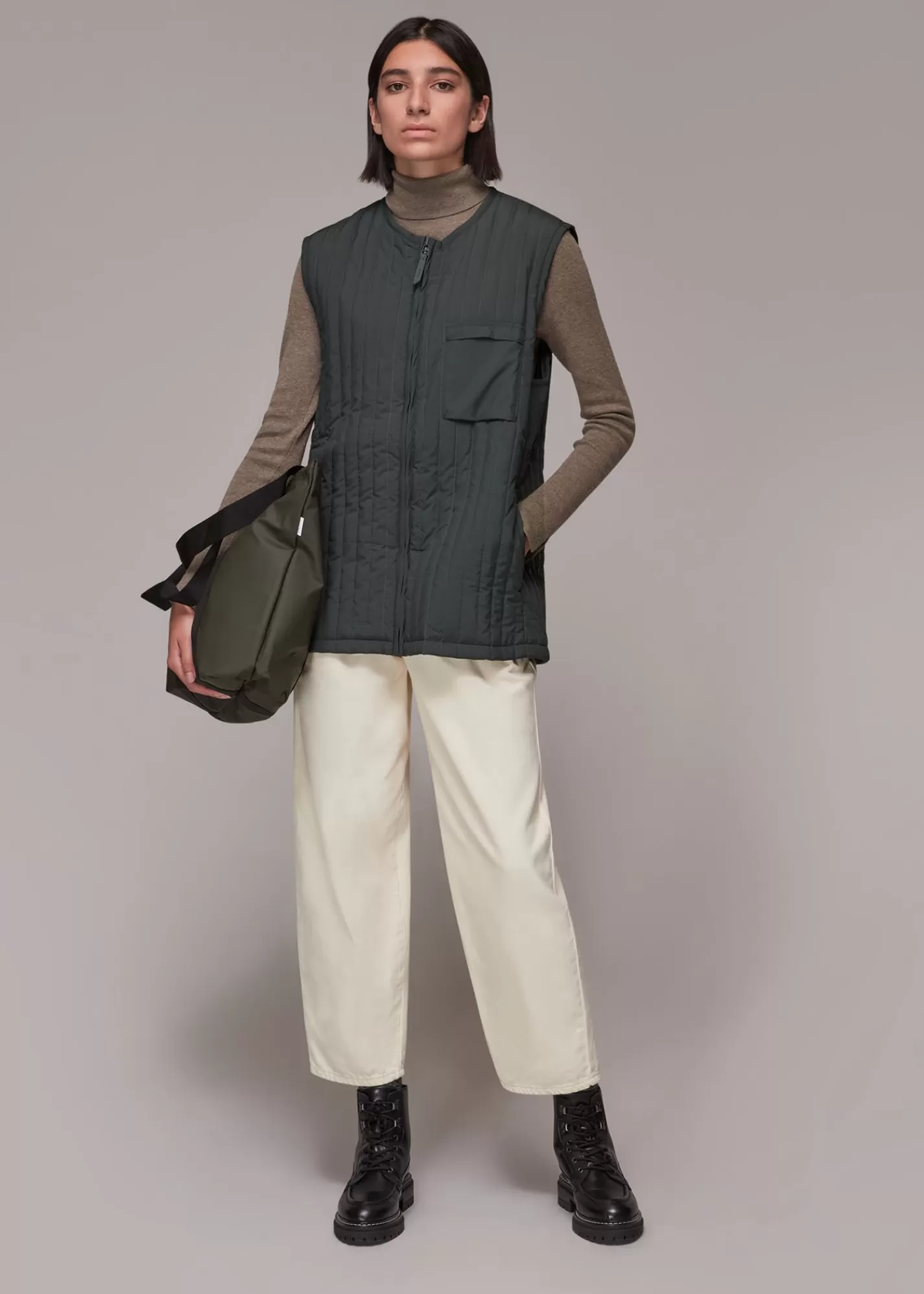 Whistles Coats & Jackets*Rains Liner Vest Grey