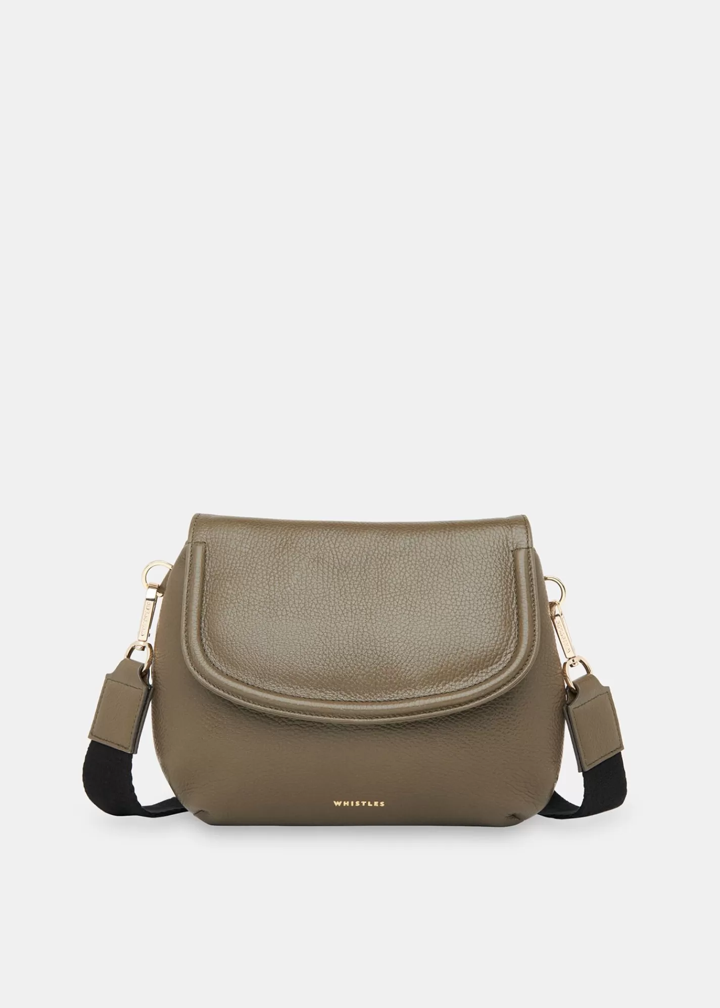 Whistles Small Bags & Clutches | Leather*Nala Soft Saddle Bag Khaki