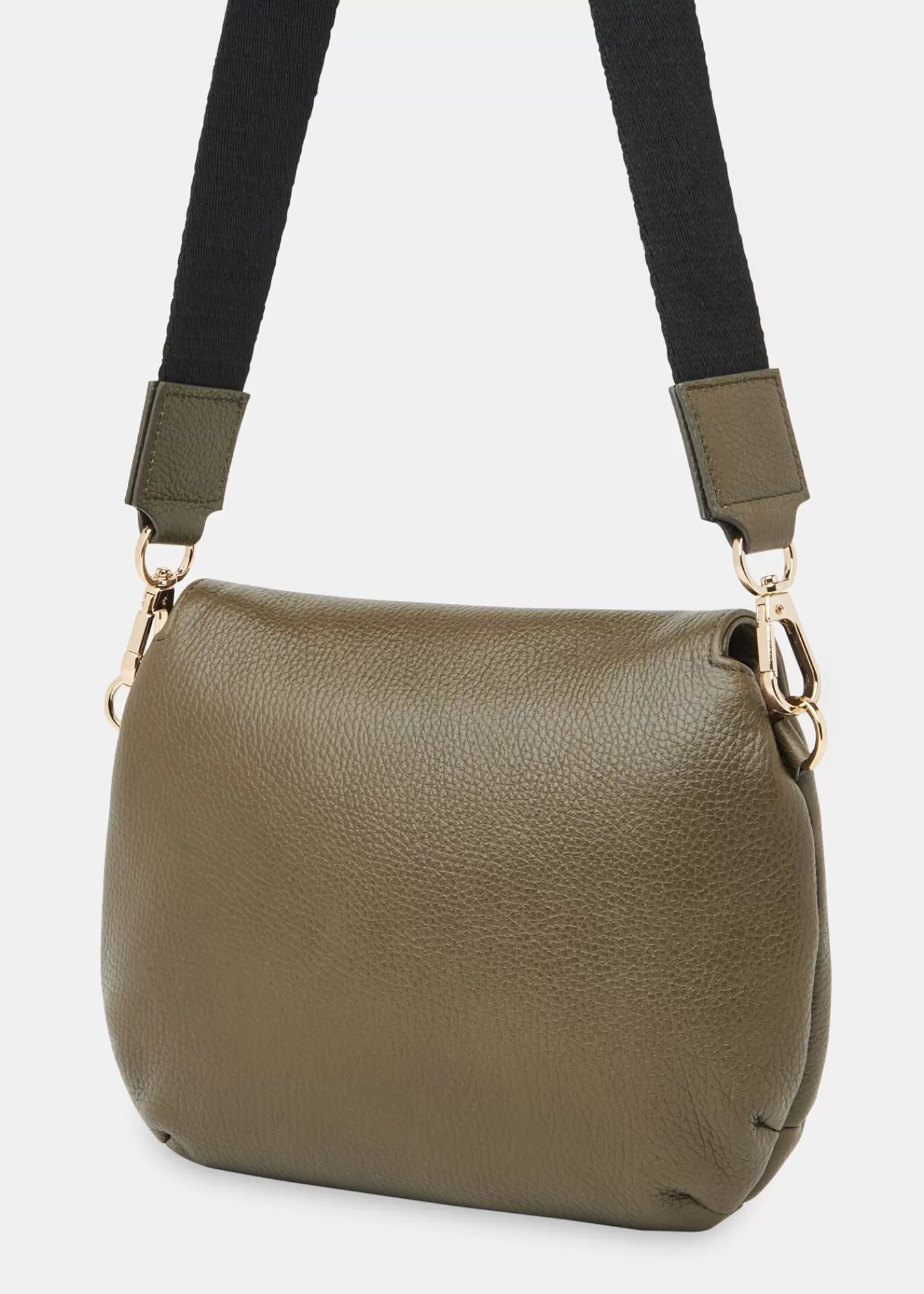 Whistles Small Bags & Clutches | Leather*Nala Soft Saddle Bag Khaki