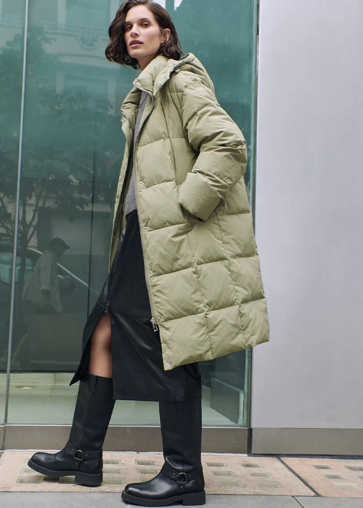 Whistles Coats & Jackets*Una Puffa Coat Khaki