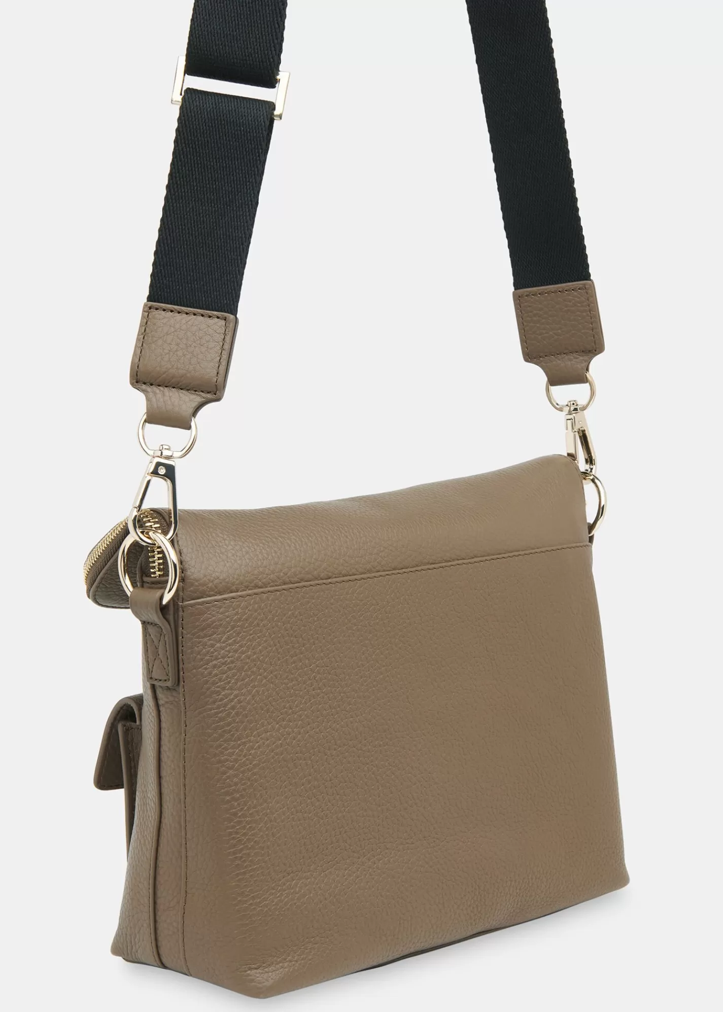 Whistles Shoulder Bags & Tote Bags | Leather*Vida Crossbody Bag Khaki