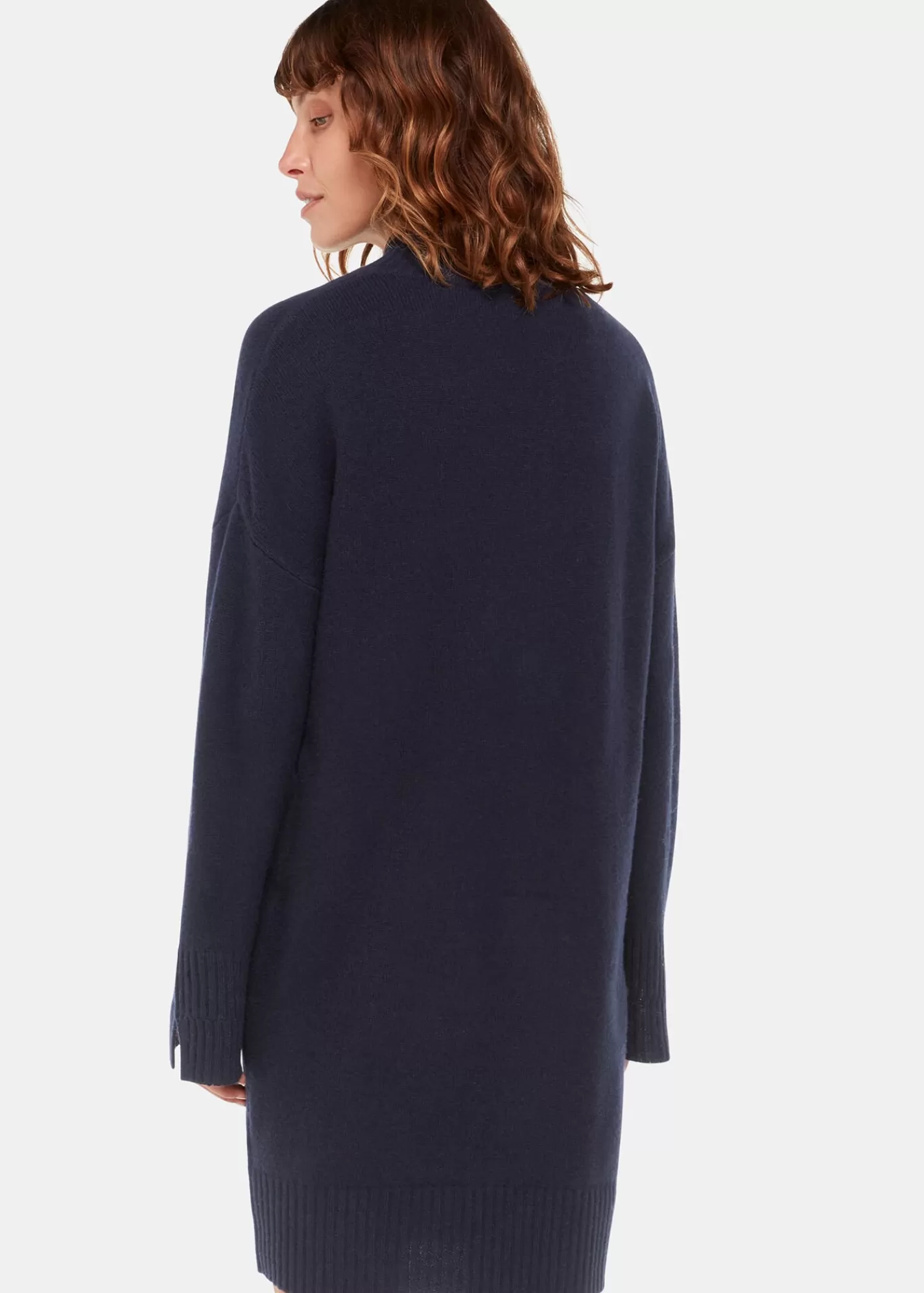 Whistles Dresses*Amelia Wool Knitted Dress Navy