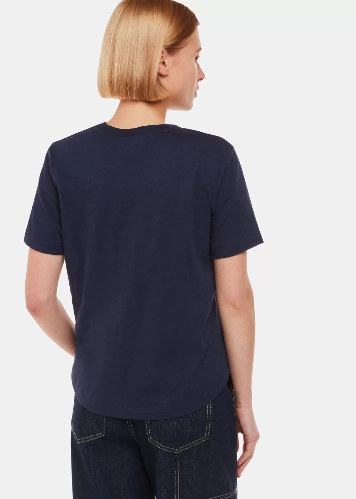 Whistles T-Shirts | Tops*Emily Ultimate T-Shirt Navy