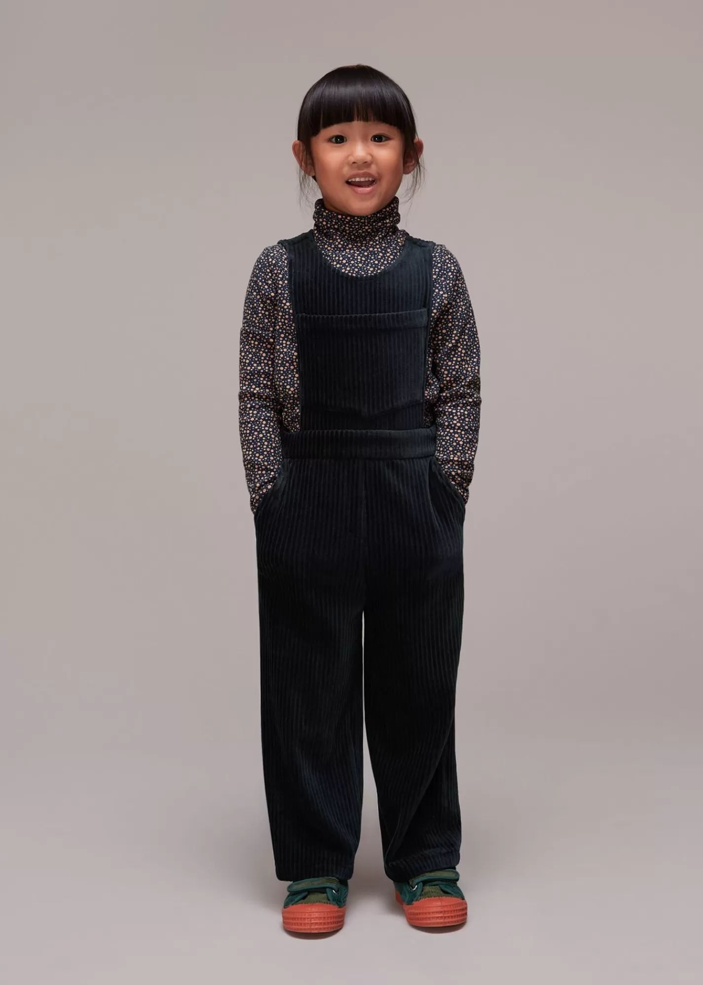 Whistles Dresses & Jumpsuits*Kitty Corduroy Dungaree Navy