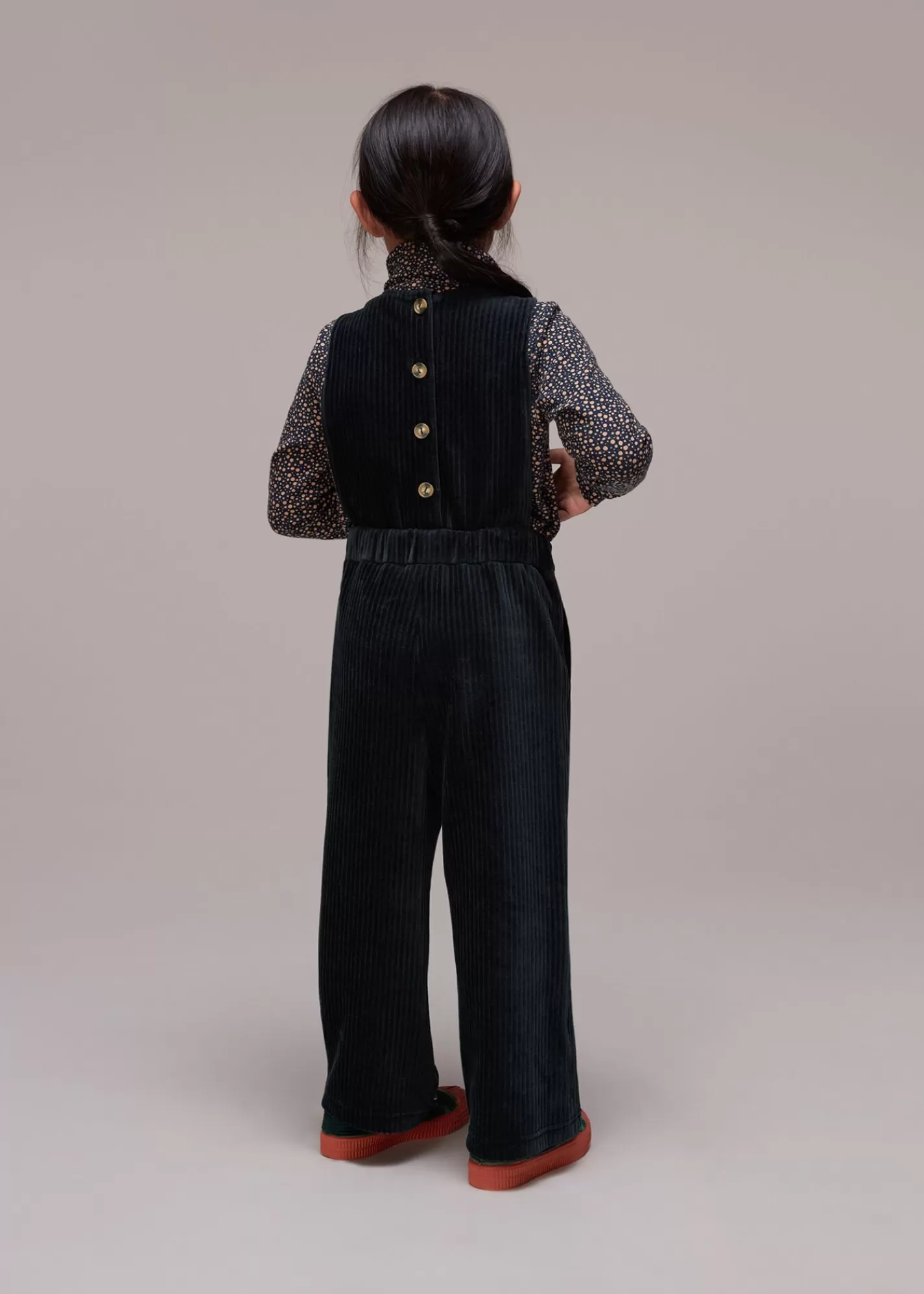 Whistles Dresses & Jumpsuits*Kitty Corduroy Dungaree Navy