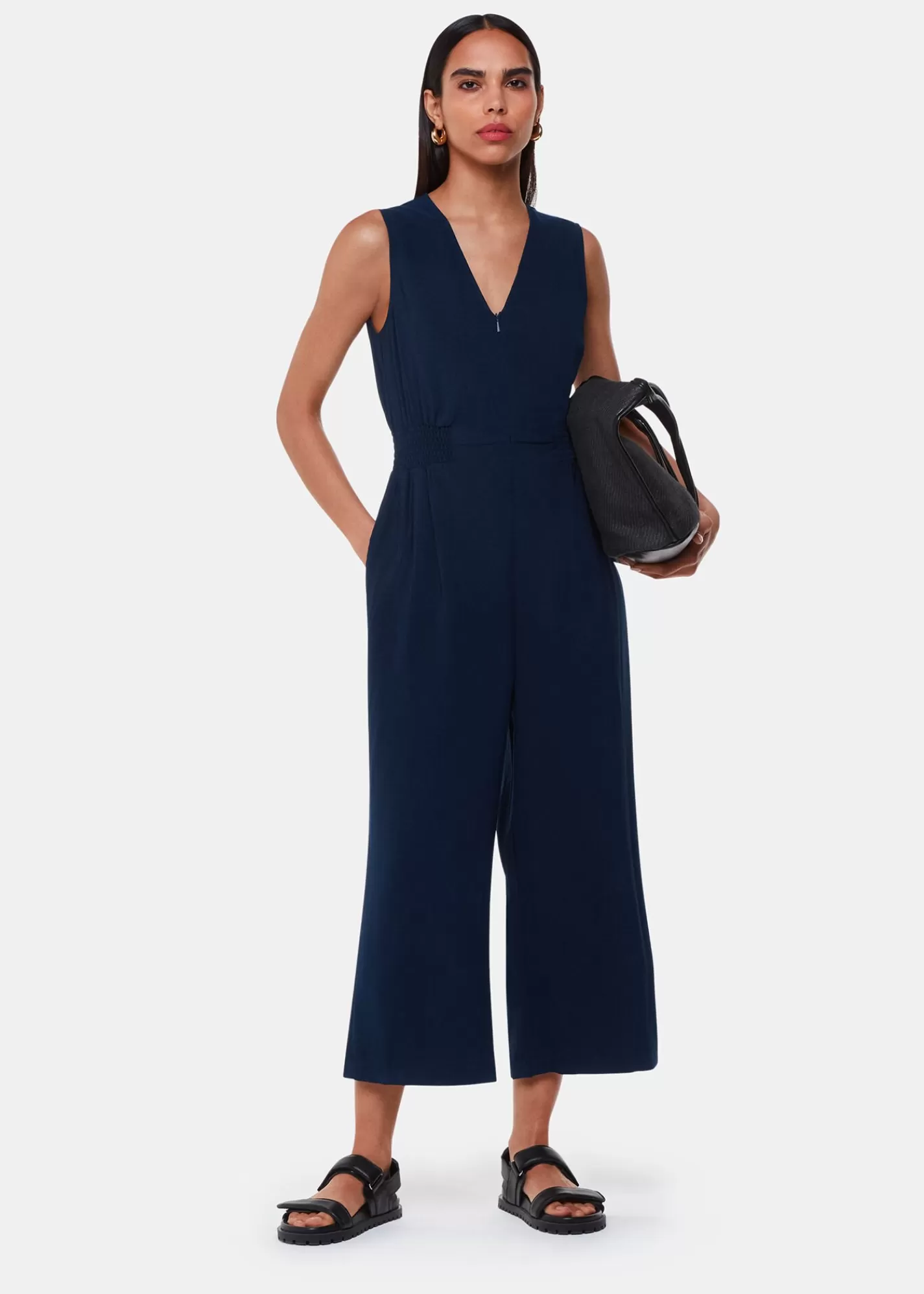 Whistles Jumpsuits*Remmie Jumpsuit Navy