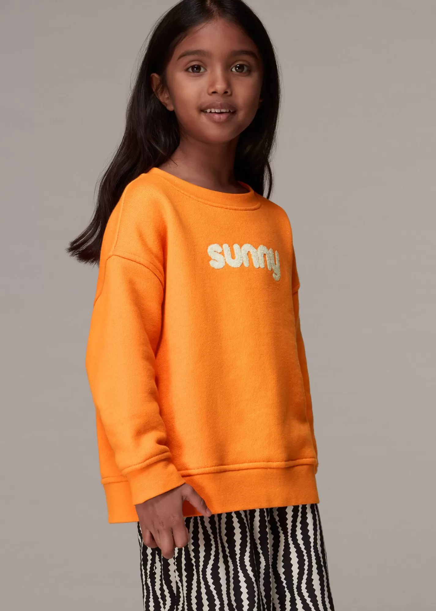 Whistles Sweatshirts*Sunny Sweatshirt Orange