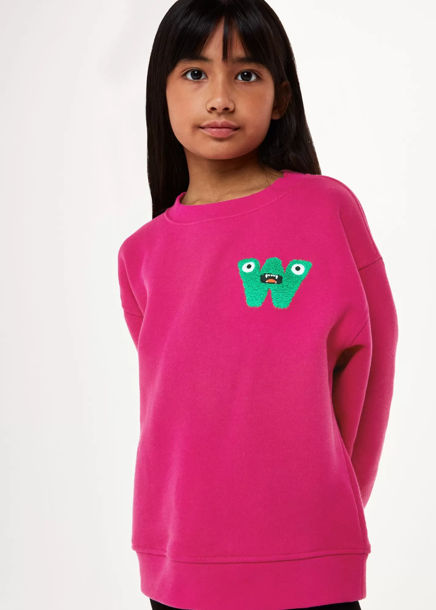 Whistles Sweatshirts | Tops*Mini Monster Sweatshirt Pink