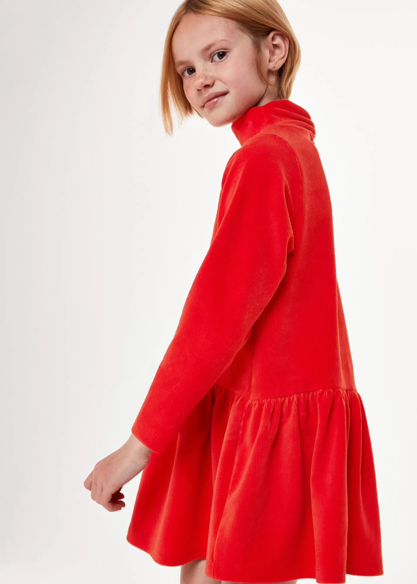 Whistles Dresses & Jumpsuits*Corduroy Jersey Dress Red