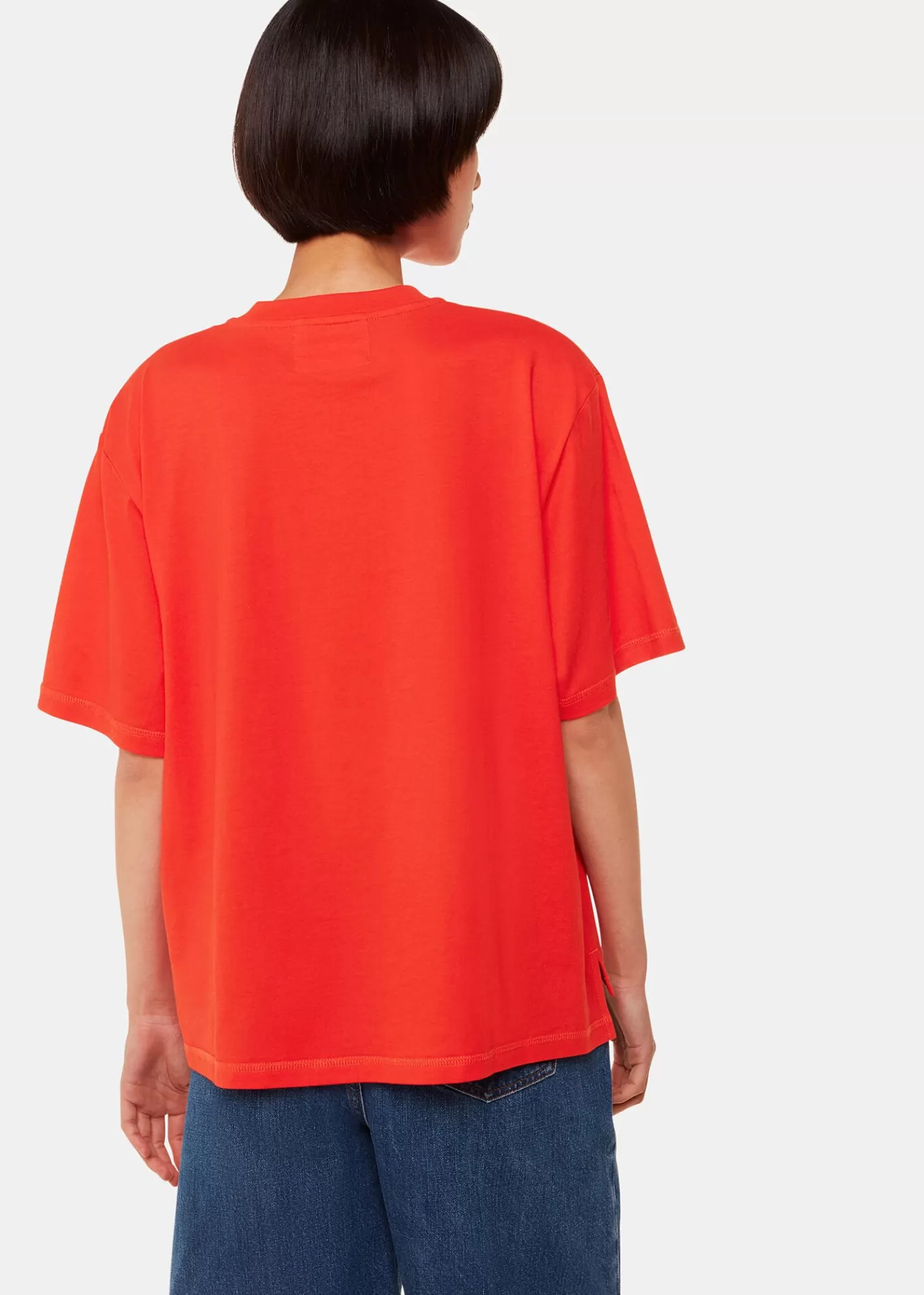 Whistles T-Shirts | Tops*Relaxed Tee Red