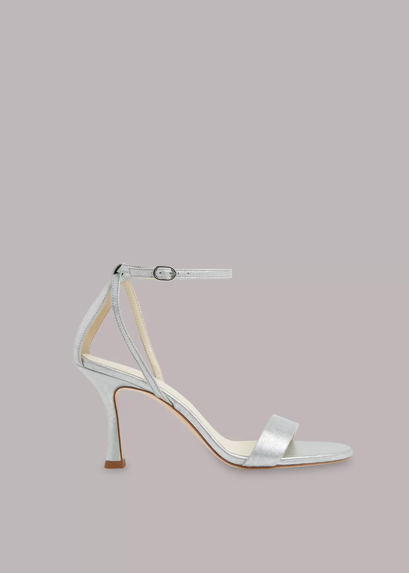 Whistles Heels*Allie Wedding Sandal Silver