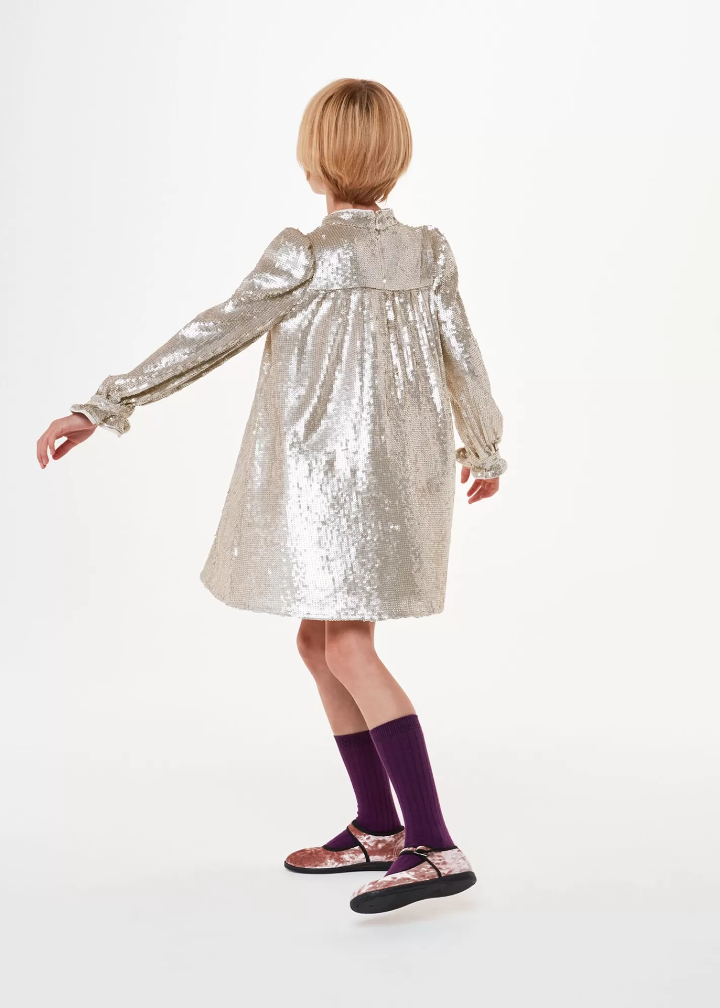 Whistles Dresses & Jumpsuits*Sadie Sequin Dress Silver