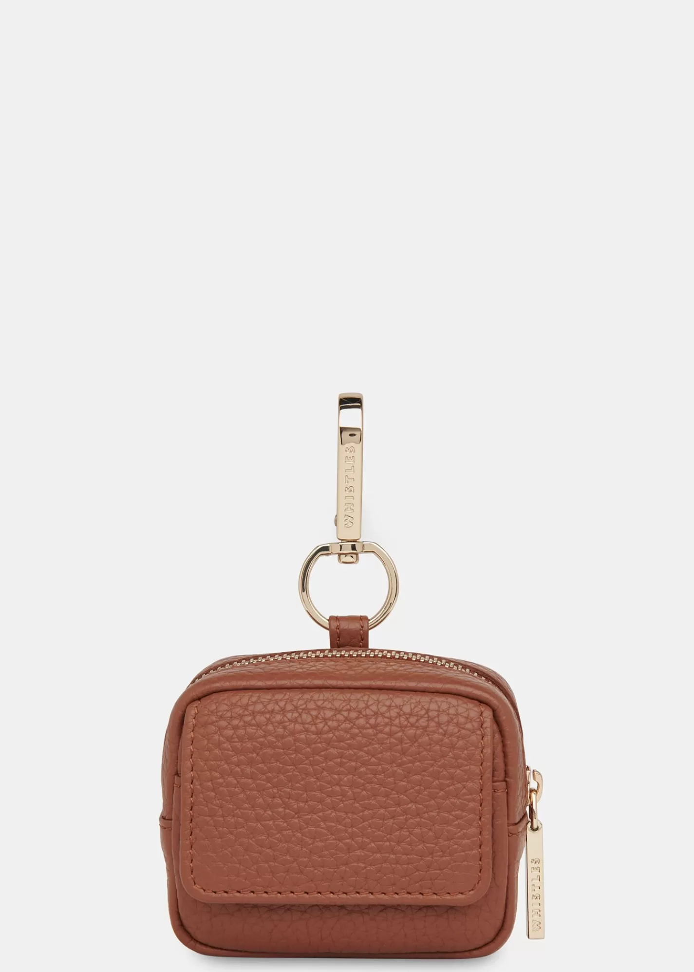 Whistles Bibi Bags | Leather*Bibi Keyring Tan