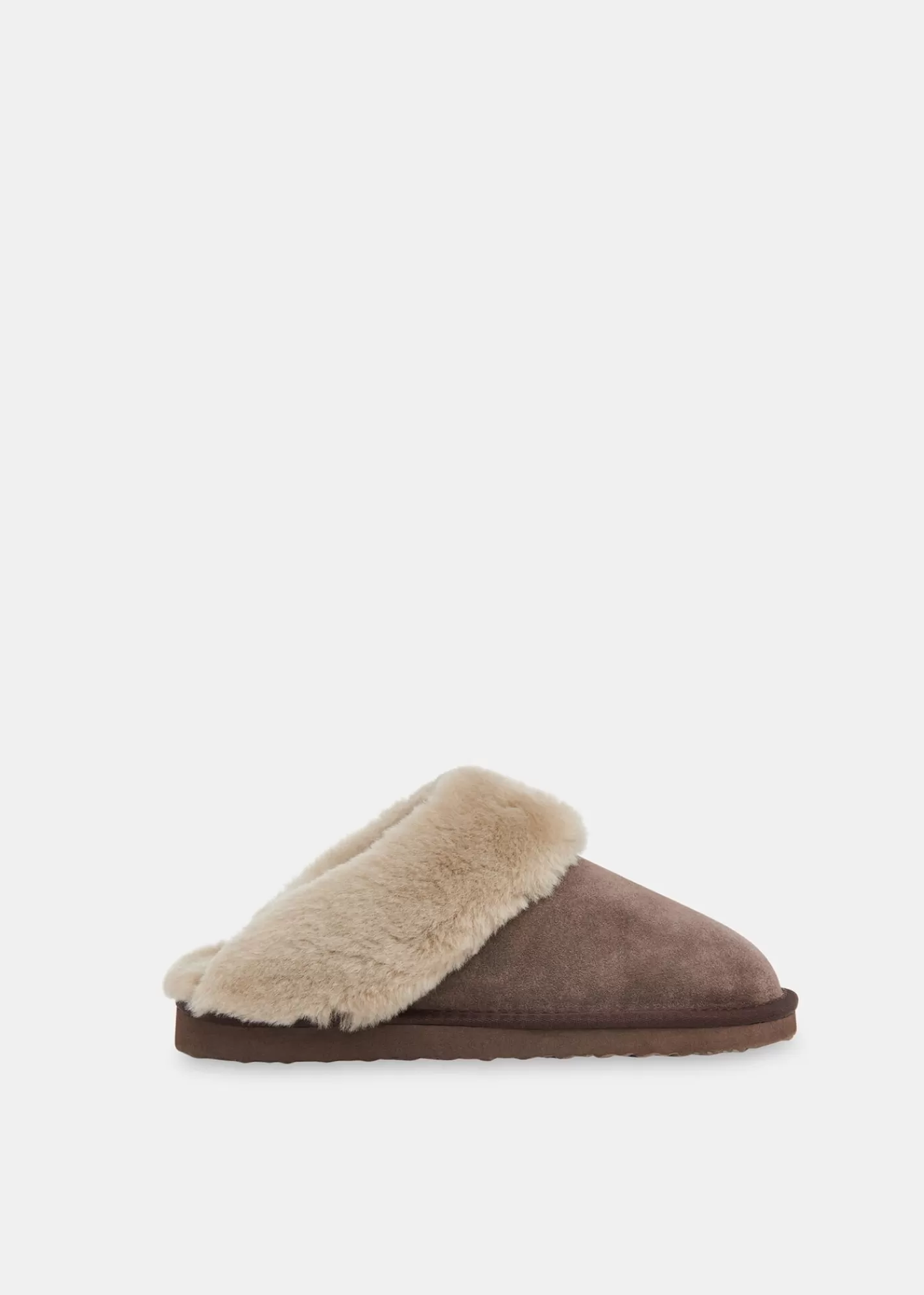 Whistles Slippers*Emilia Cuff Slipper Taupe