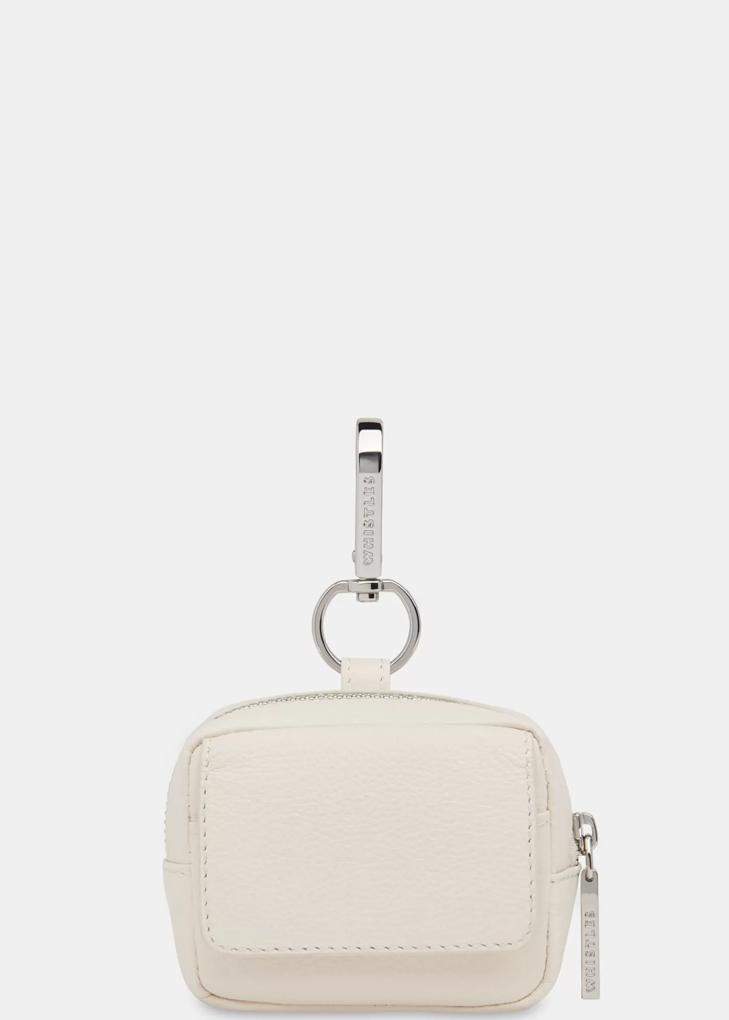 Whistles Bibi Bags | Leather*Bibi Keyring White