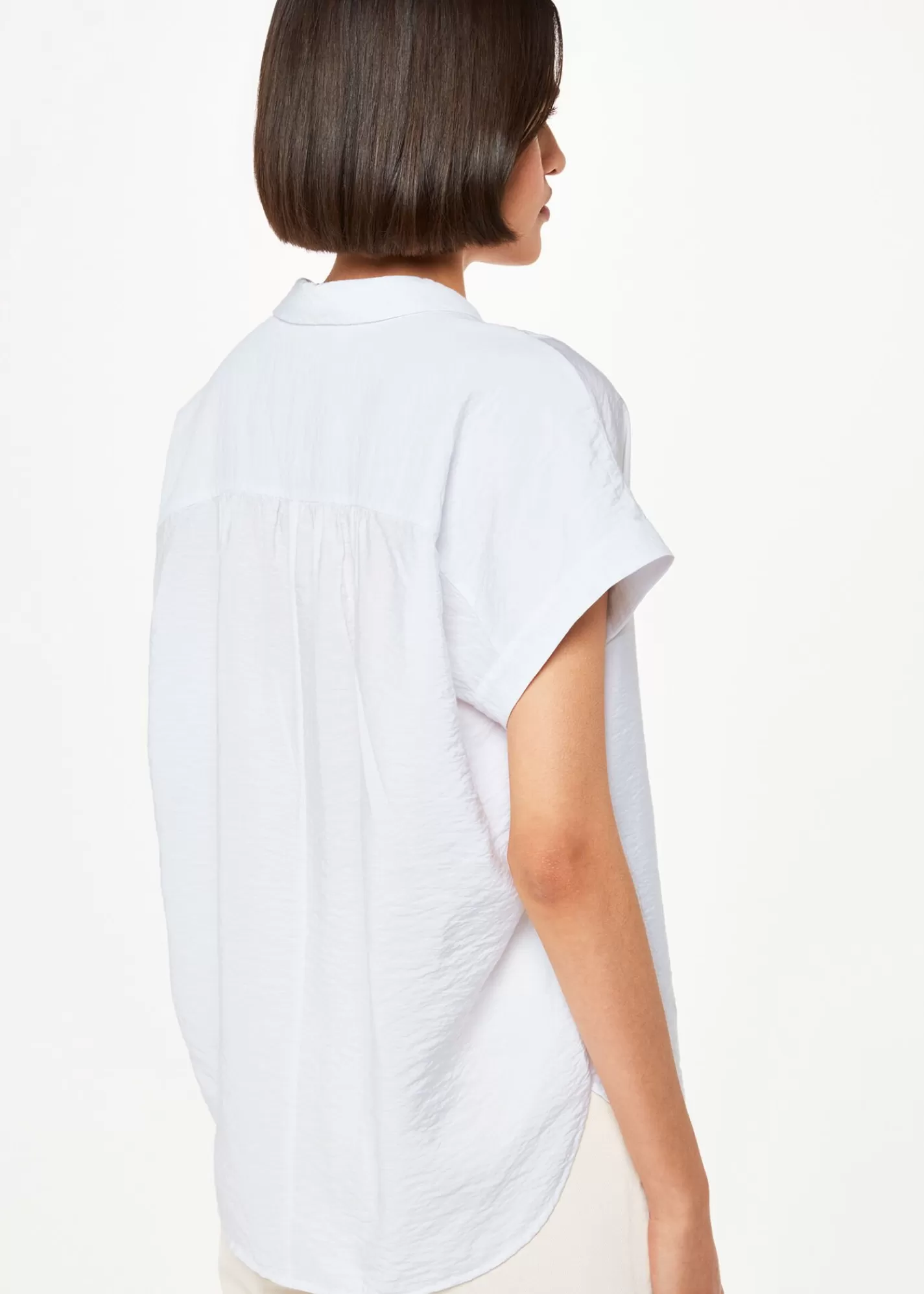 Whistles Shirts & Blouses | Tops*Nicola Button Through Shirt White