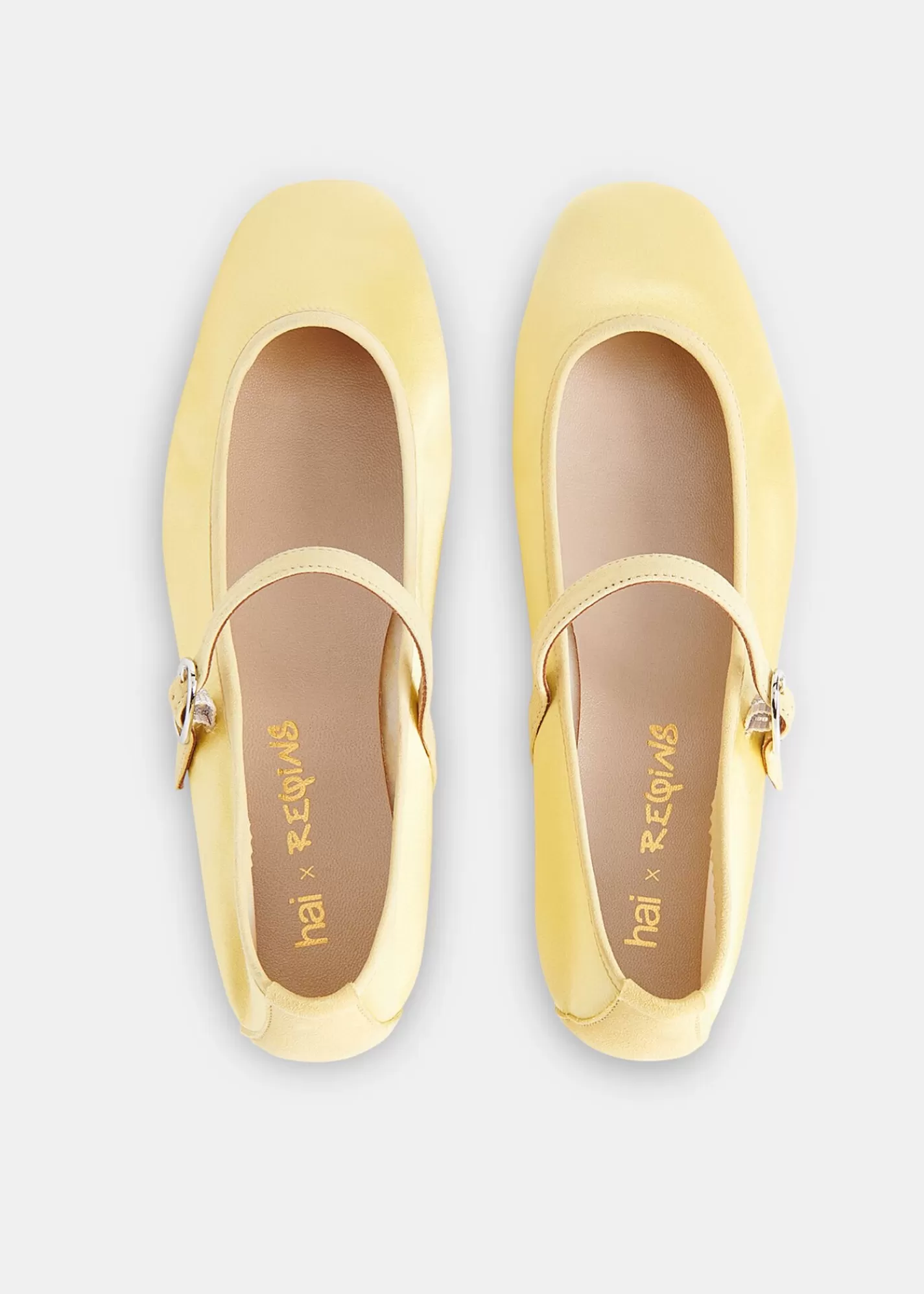 Whistles Flat Shoes*Hai Honoree Shoe Yellow